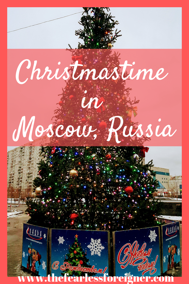 Christmastime in Moscow, Russia