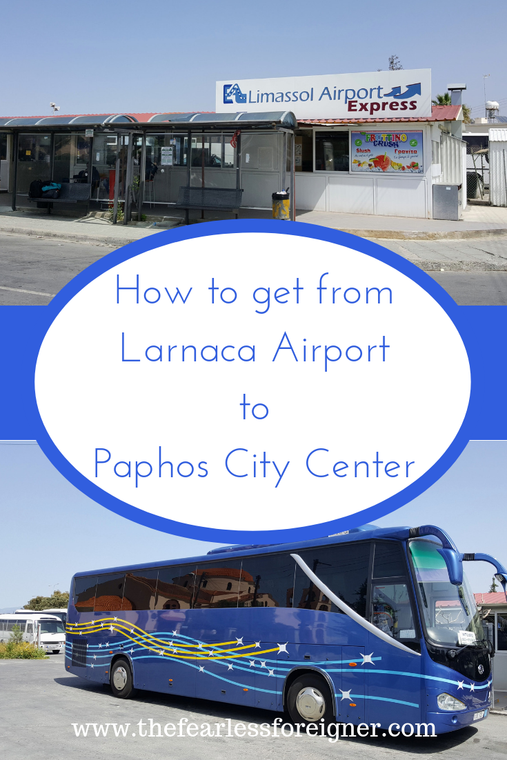 How to get from Larnaca Airport to Paphos City Center