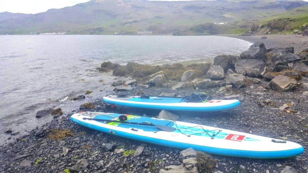 SUP in Iceland