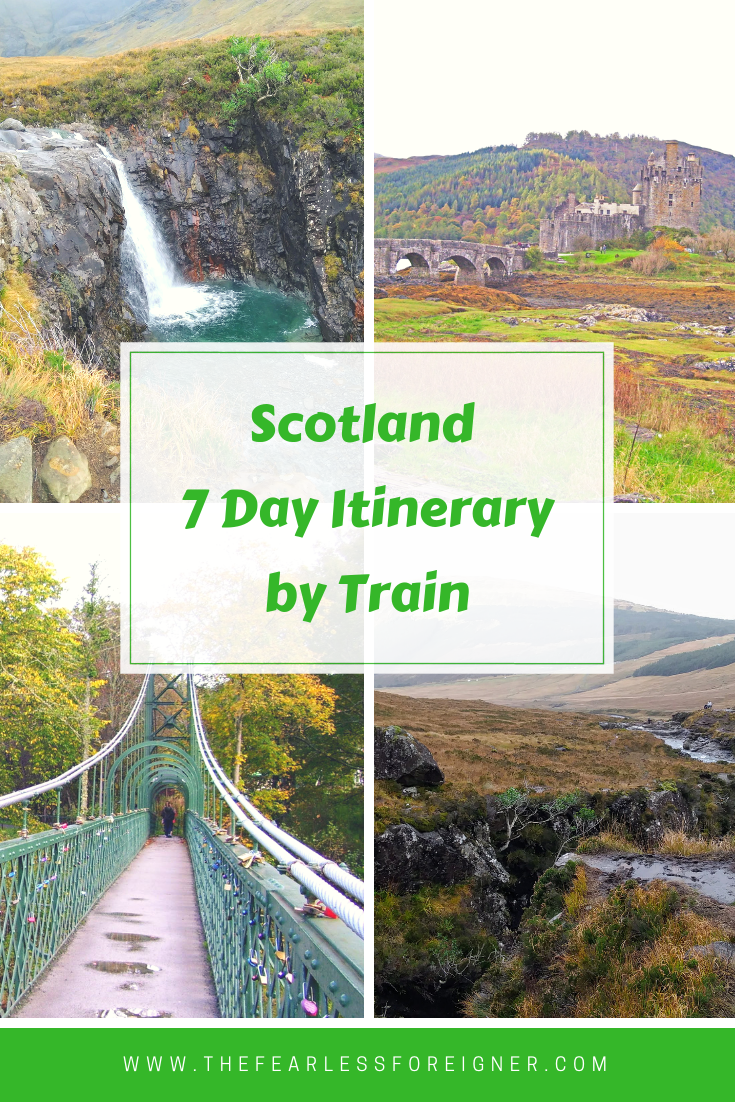 Scotland 7 Day Itinerary by Train