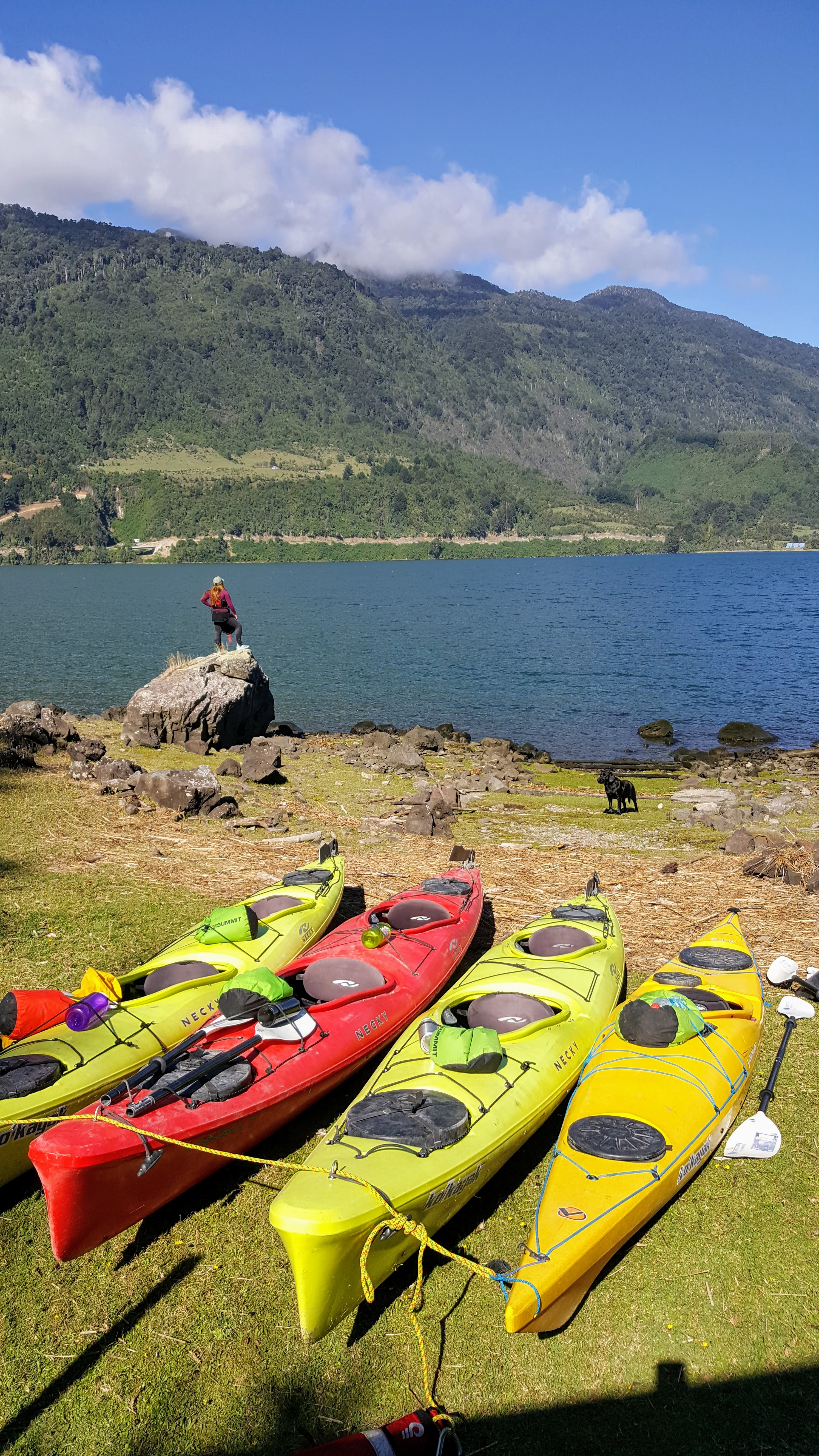 Kayaking in Puerto Varas