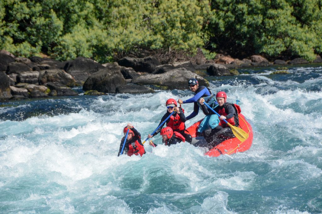 Rafting the Petrohue River