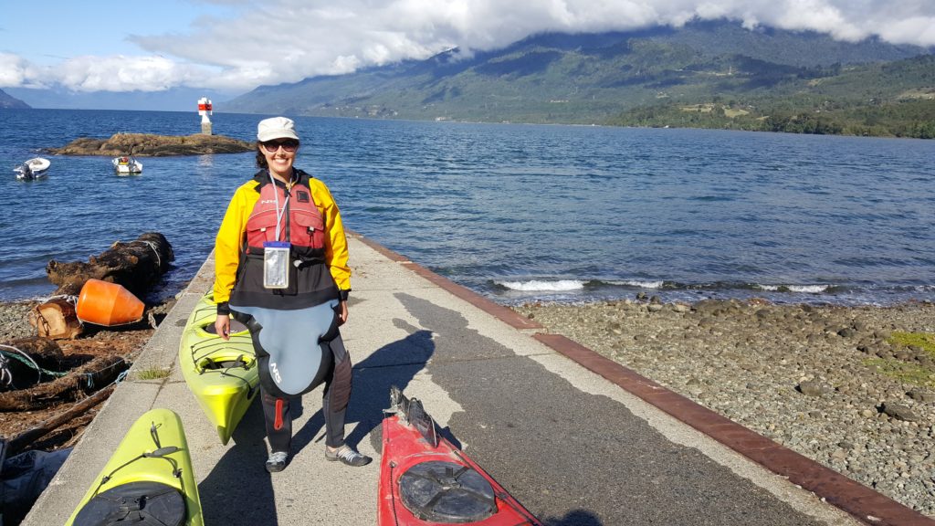 Kayaking in Puerto Varas