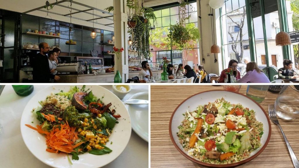 Vegetarian food in Palermo, Buenos Aires