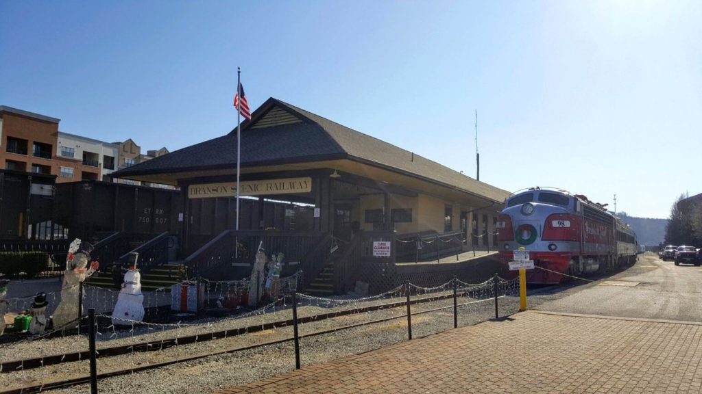 Branson Polar Express Christmas train ride