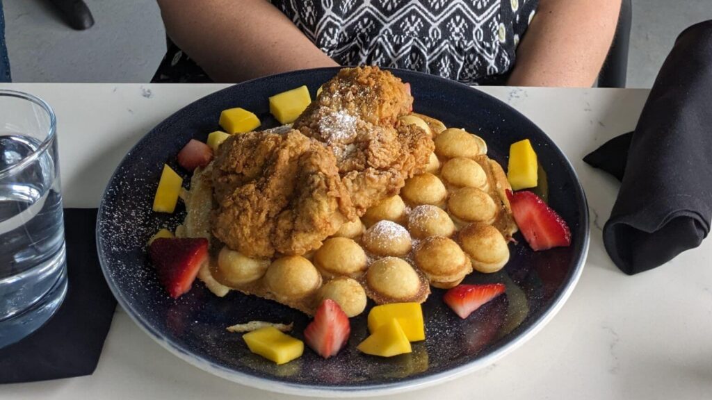 Best chicken and waffles in Atlanta - Whiskey Bird