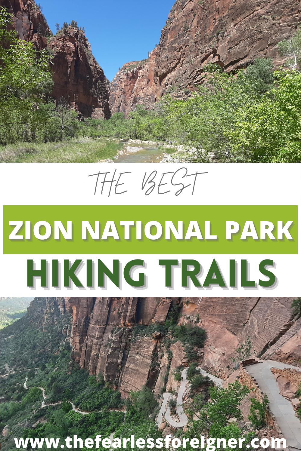 The Best Zion National Park Hiking Trails