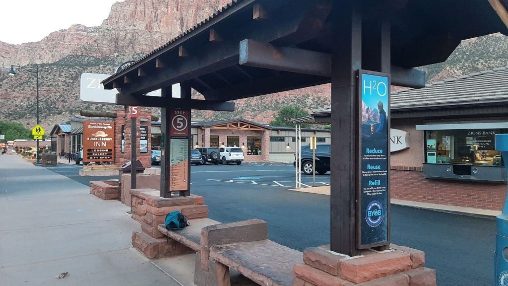 Springdale shuttle stop