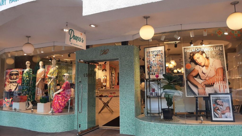 Things to do in Downtown Palm Springs - go shopping at Peepa's