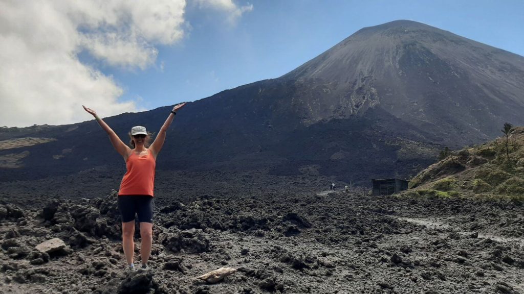 Pacaya Volcano Tour in the lava fields