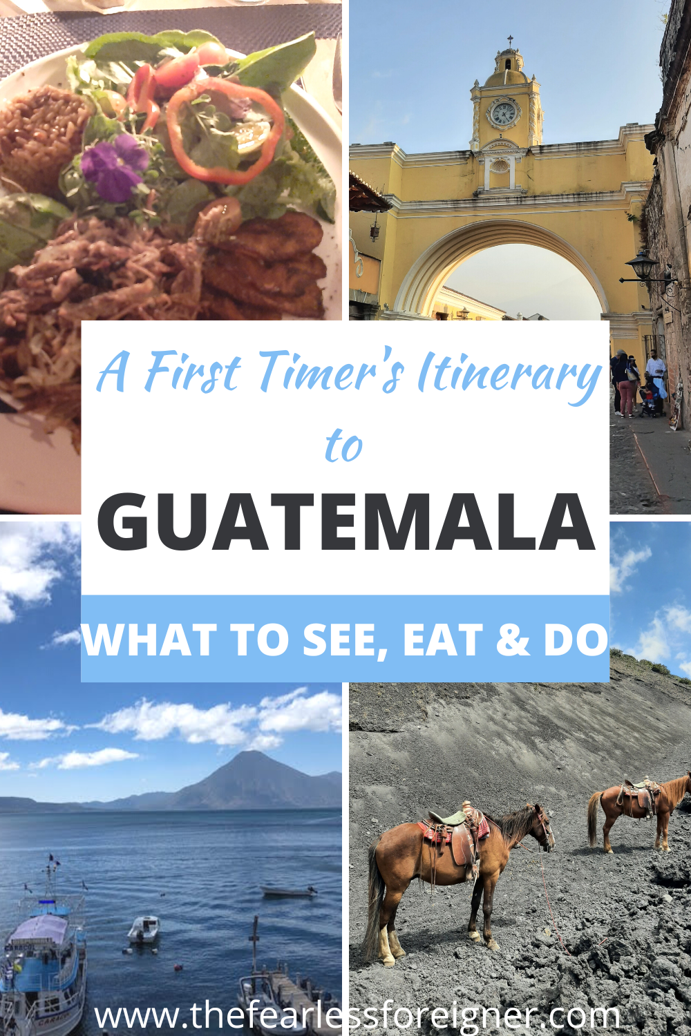 A First Timer's Itinerary to Guatemala