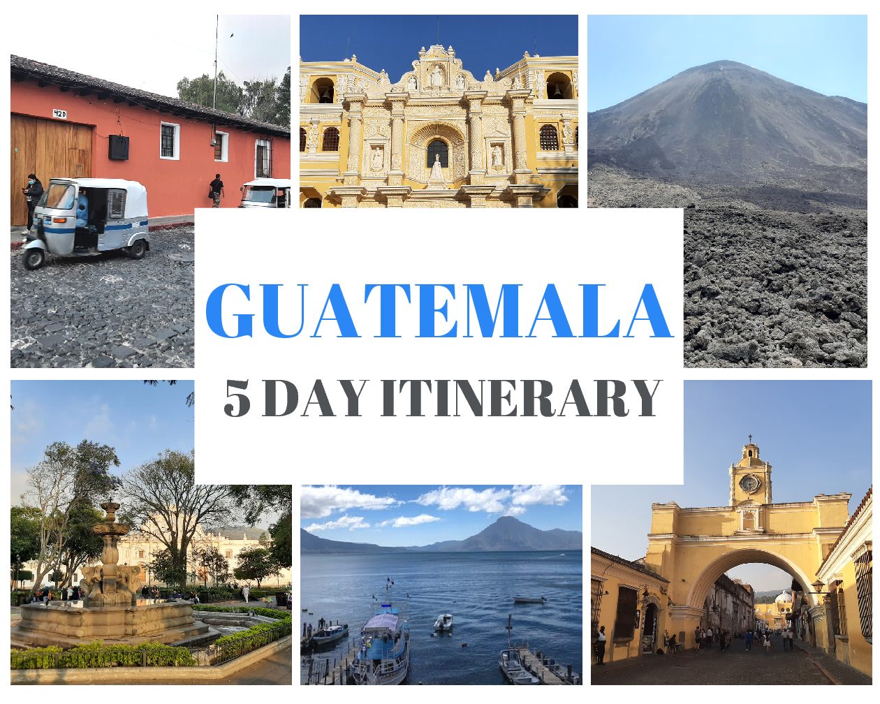 road trip guatemala 10 jours