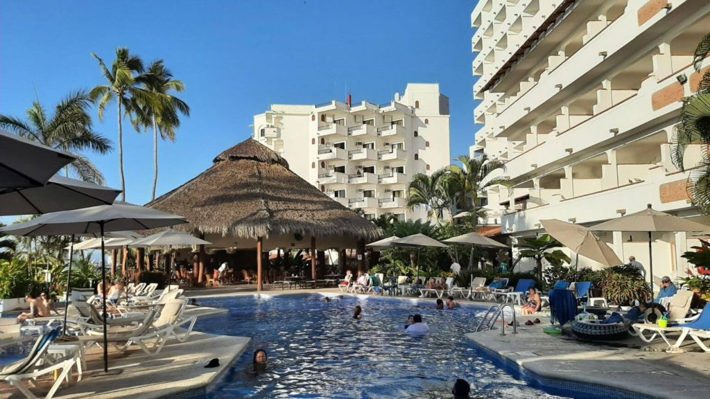 Credit Card Travel Hacking at a Hotel with pool