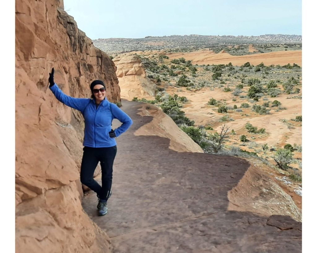 Hiking Attire at Arches National Park: Duluth Fleece