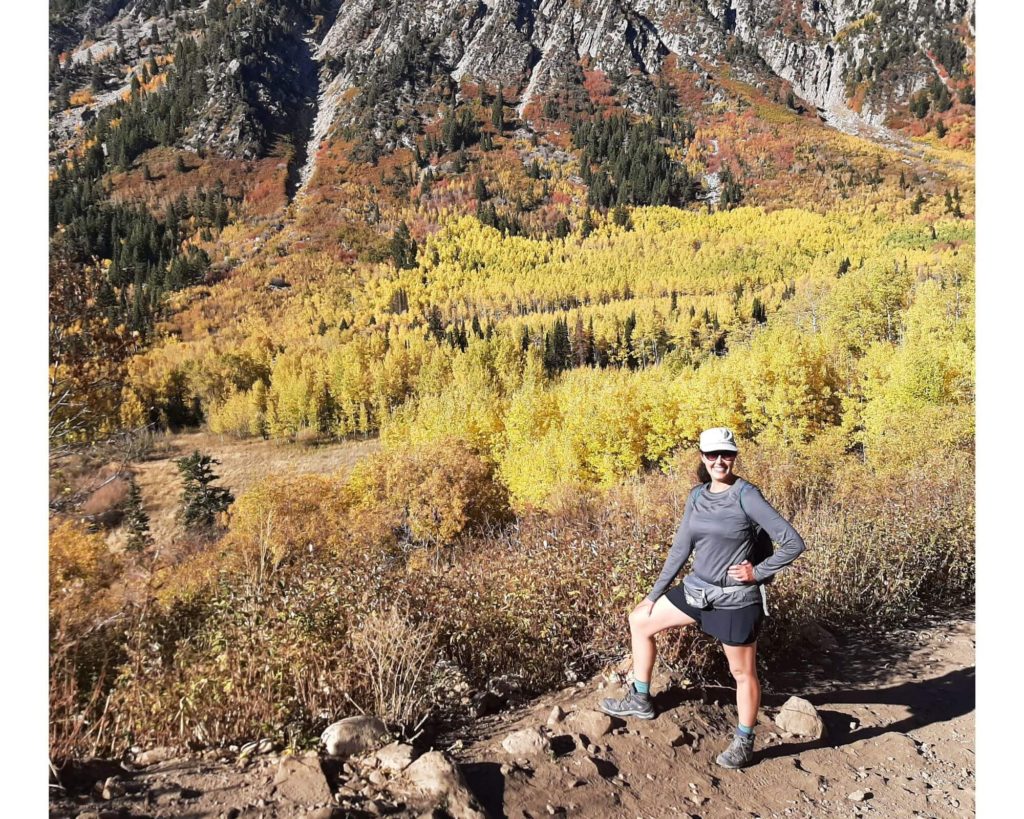 Hiking Attire for Women: gray long sleeved shirt