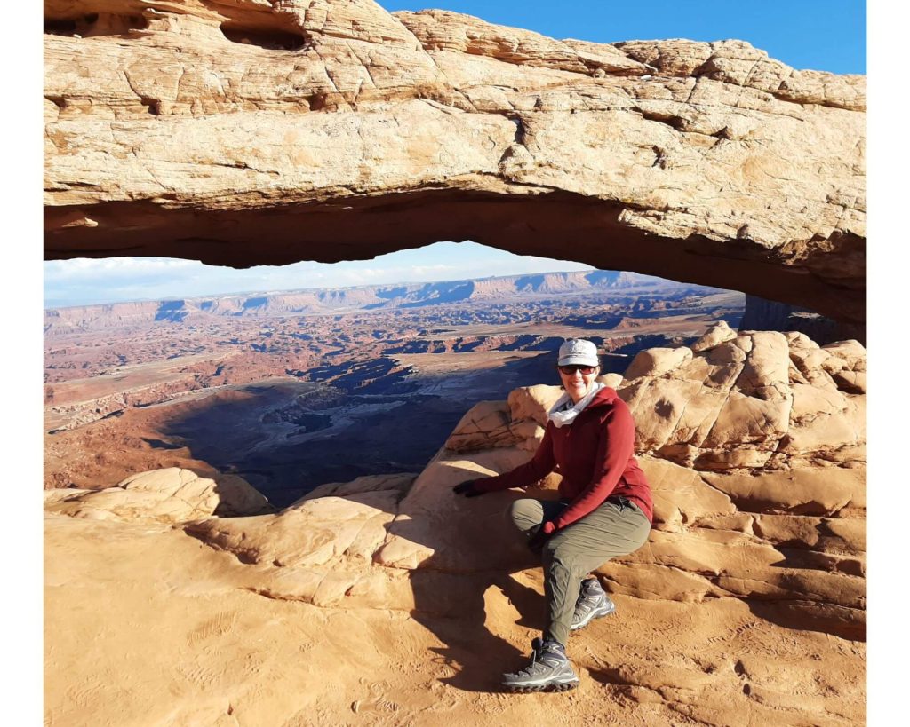 Hiking Attire: REI Fleece at Arches National Park