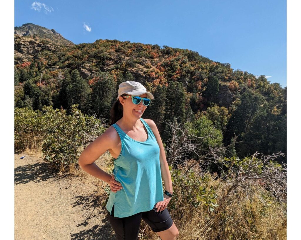 Goodr sunglasses - hiking attire