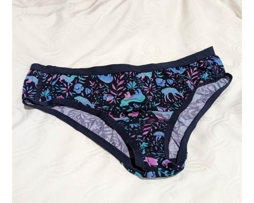 Women's hiking attire: underwear