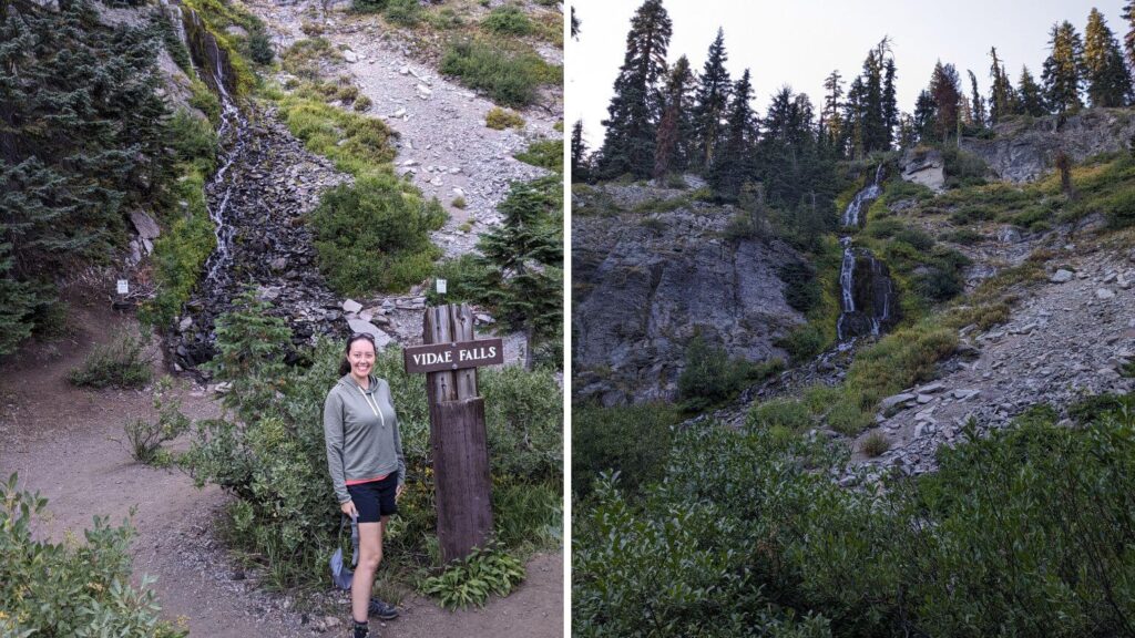 Vidae Falls at Crater Lake National Park