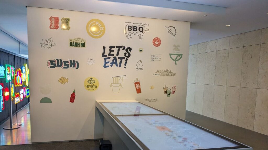 Let's Eat exhibit at Asia Society