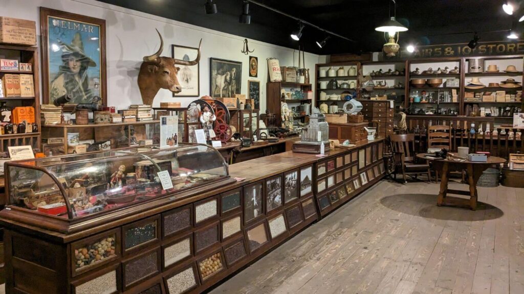 Historic Duncan General Store exhibit at The Heritage Society