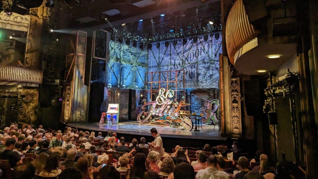& Juliet Broadway Stage
