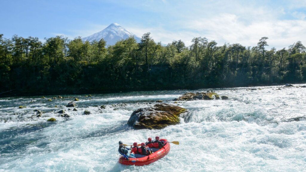 White water rafting in Puerto Varas, Chile