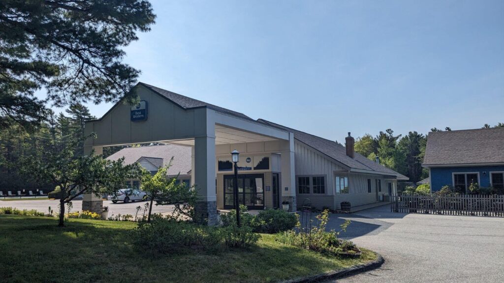 Outside of Acadia Park Inn