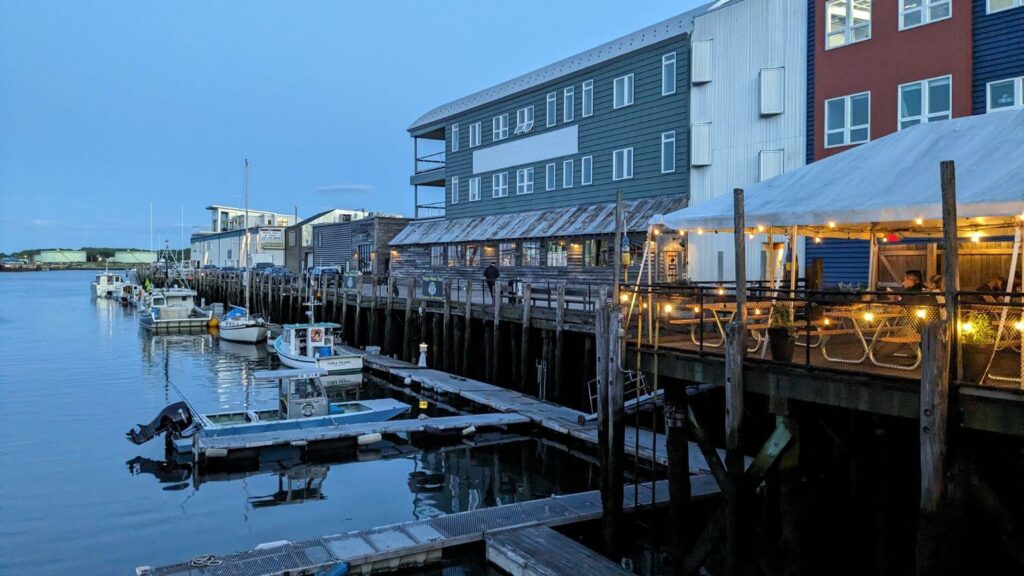 First stop on your Maine itinerary: Portland -- Portland Pier at sunset