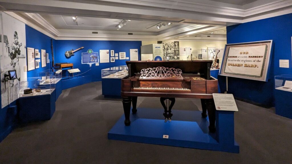 Hidden gems in Portland, Maine - Maine Historical Society "Music in Maine exhibit" 