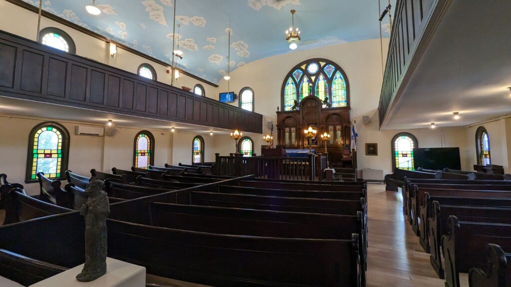 Maine Jewish Museum within the Etz Chaim Synagogue