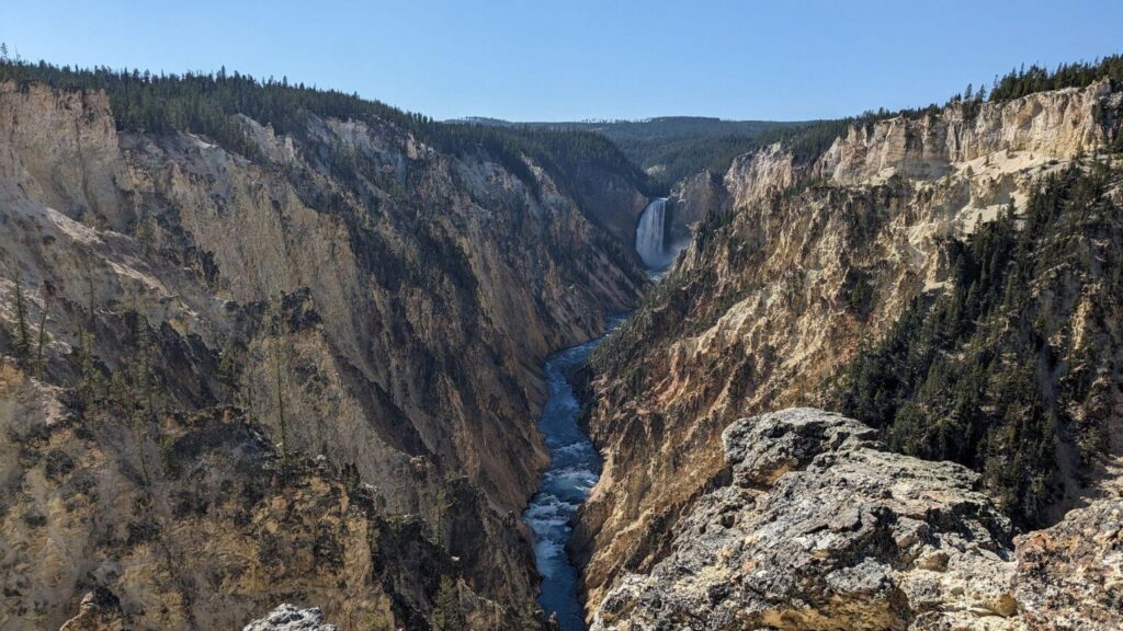 View of Grand Canyon of the Yellowstone from Artist Point