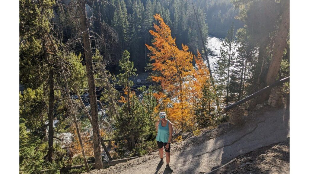 Brink of the Lower Falls Trail