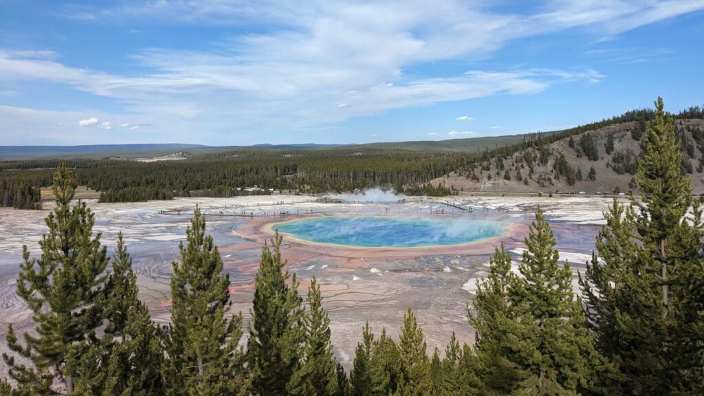Grand Prismatic Spring Overlook