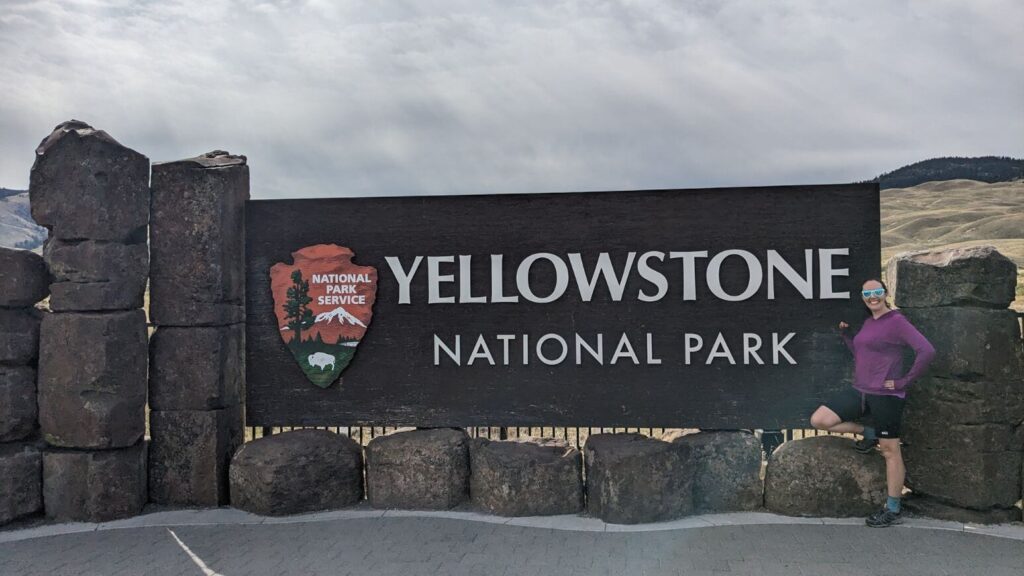 Yellowstone National Park sign