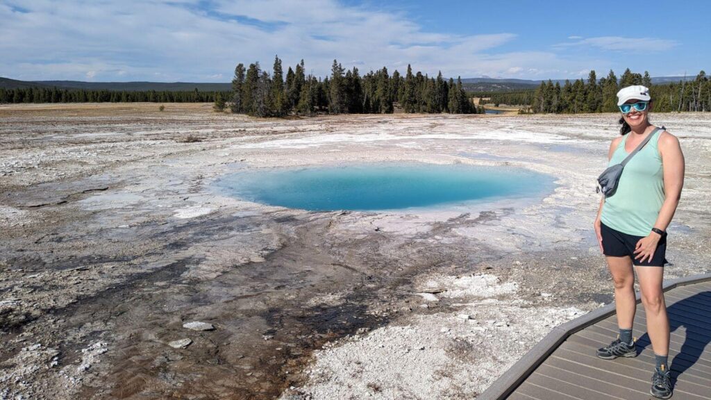 Opal Pool on the Midway Geyser Basin Trail