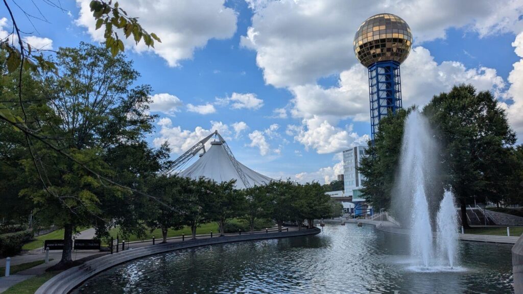 World's Fair Park & Sunsphere - where to go in Knoxville 